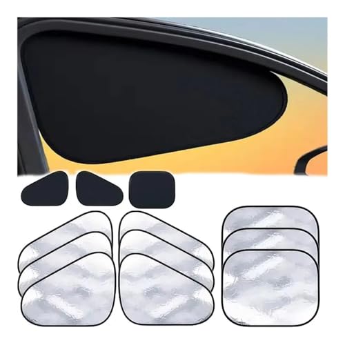 Parasol para coche con cubierta protectora electrostática interior 4