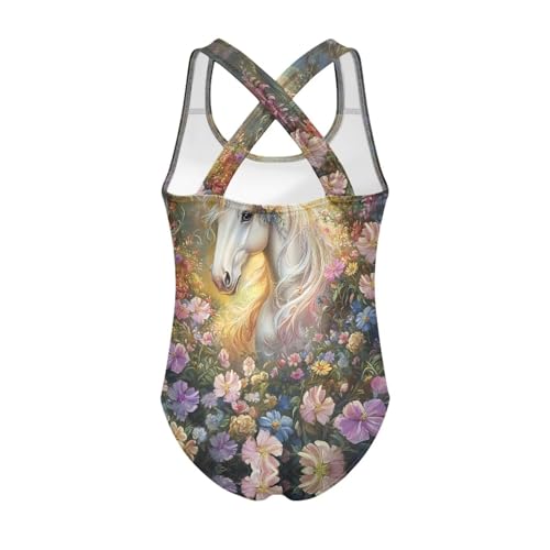 Ystardream 2025 Summer Swimsuits for Girls One Piece Bating Suits Teens Pool Training2