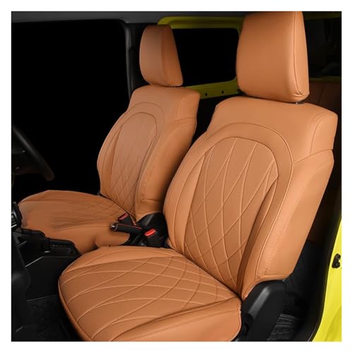 Housse de siège voiture Suzuki Jimny jaune finie la saleté avec la protection étanche