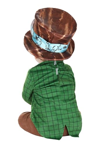 Disfraz completo Mad Hatter para bebés 12-18 meses miniatura 2