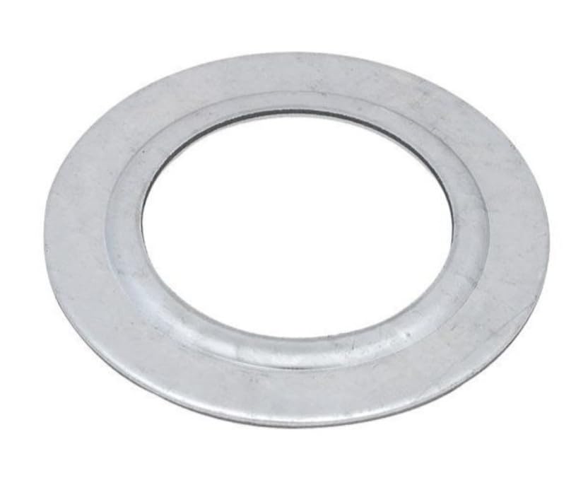 Electrical Reducing Washer 50 Pack Electrical Reducing Donut Used to Reduce The Size of Knockout on Electrical enclosures Pre-Galvinized Box of 50 (1-1/2" - 1")