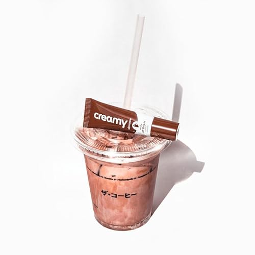 Creamy The Coffee Collection Mocha (10g) - Lip Balm Volumizador, Hidratante, Preenchimento, Confortá