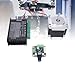 FTVOGUE Nema23 Stepper Motor Driver Kit 4A 2 Phase Motor Driver with 32 Microsteps 6 Selectable Modes for CNC Lathe Engraver 3D Printer X Y Z Tables