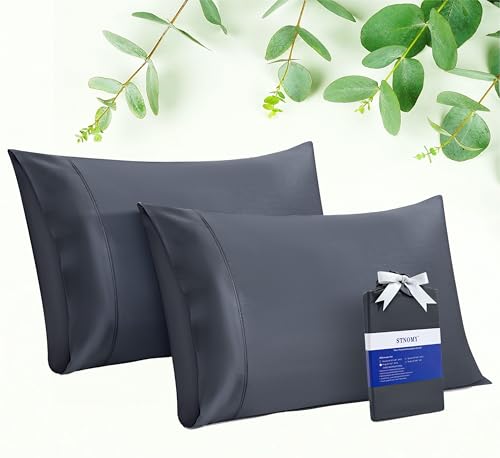 Taies d'oreiller eucalyptus douceur absolue pour nuits sereines