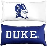 College Covers Everything Comfy Duke Blue Devils 2 Sided Bolster Small Travel Pillow Decorative Pillow 16 x 6