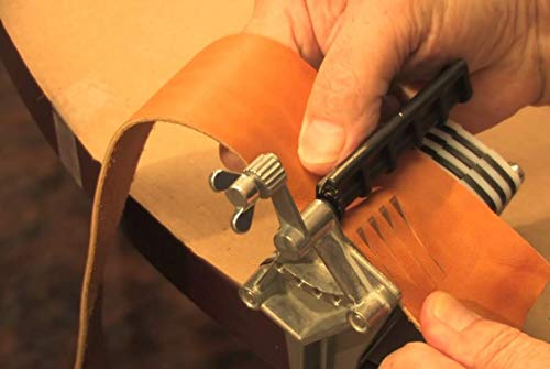 Tandy Leather Table Top Lace Cutter For Fringe Braiding Strip Belts and Lace