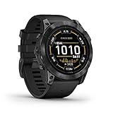 Garmin Epix Pro   Montre GPS Multisports connectée avec écran Amoled – Gray avec Bracelet Noir – Boîtier 51 mm