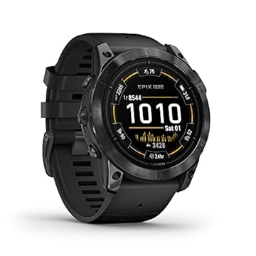 Monitor Cardíaco de Pulso com GPS Garmin Epix Pro Gen 2 51mm Cinza c/pulseira Preta EMEA/AUS/NZ/AFR/SA