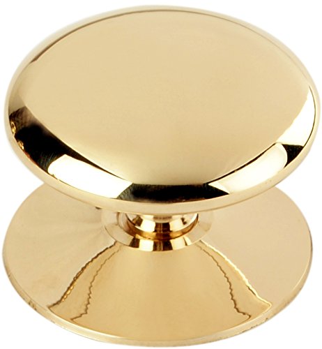 Ruhi Collections 4 Pieces of Brass Polished & Lacquered Cupboard Knobs (Golden, Size - 1.5 inches) (B01LXRHVI8) Amazon Price History, Amazon Price Tracker