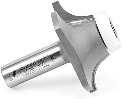 Miniatura 2 de Amana Tool - 57158 Cuenco con punta de carburo para empotrar superficie sólida 2 diámetro x 1116 x 14 grados x 1