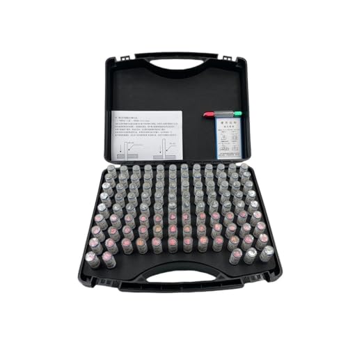 Herramienta de calibración de calibre de agujero con juego de pasadores métricos de 101 unids