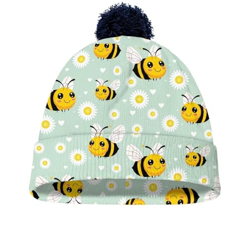 Baby Hats with Ball Boy Winter 2025 Trendy Hat Relaxed Simple Fit Baby Winter Hat for Kids Daily Vacation3