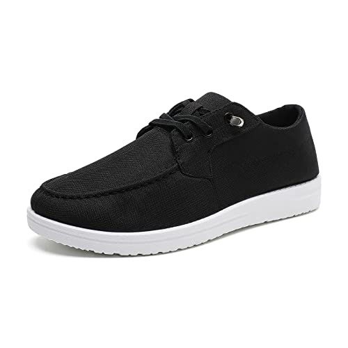 Image of Betrue Lightweight Boat Shoes for Women, Womens Casual Loafers, Womens Slip On Deck Shoes, Breathable Canvas Sneakers for Women