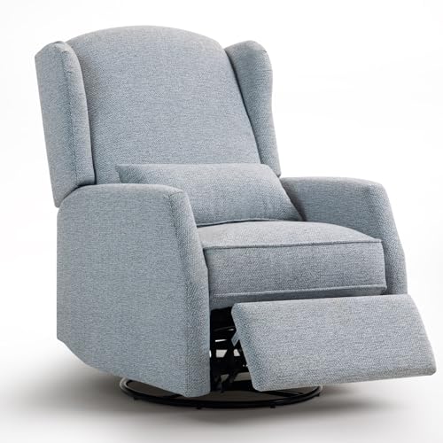 Consofa Relaxsessel mit Liegefunktion, 360°Drehbarer...