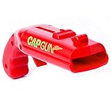  Cap Gun Flaschenöffner, Bier Kronkorken Schleuder, Spaß Cap Launcher, Öffner Bier Cola, Bier Flaschenöffner Spaß Geschenk (rot)