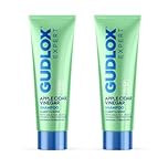 Gudlox Expert Apple Cider Vinegar Shampoo With Salicylic Acid & Hydrolyzed Proteins For Normal To Greasy Hair 300ml Duo Pack