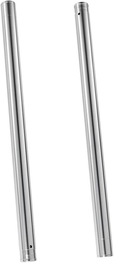 LANBAO Front Inner Fork Tubes Fork Pipes For Honda CBR600F Hurricane CBR500F 1987 1988 1989 1990 37x615mm Silver