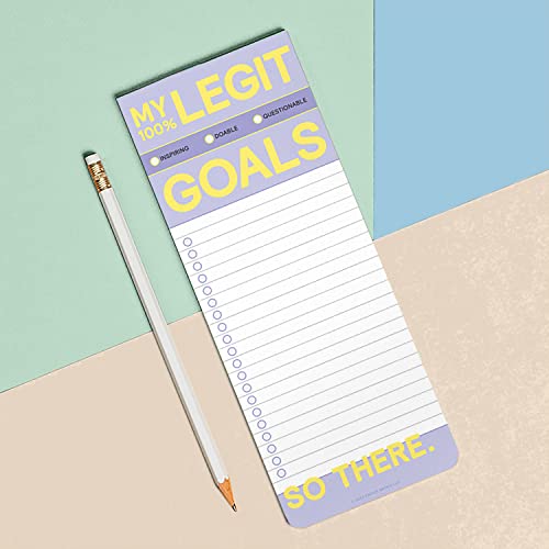 Knock Knock Goals To Do A List bloc-notes violet liste de tâches - 4
