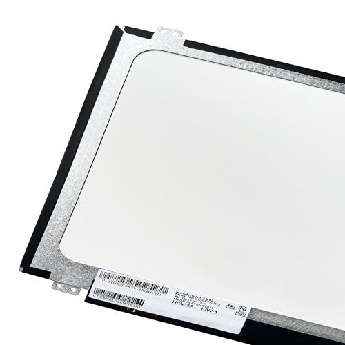 Rinbers B156XTK01.0 NT156WHM-T00 Replacement 15.6\" 40 Pins 60Hz 1366x768 IPS Slim OnCell Touch Screen Digitizer LCD Display LED Panel for Dell for HP for Lenovo for Acer for ASUS (HD Touch with Tabs)