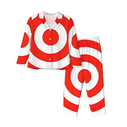 Ensemble de pyjama à manches longues pour femmes au motif design unique