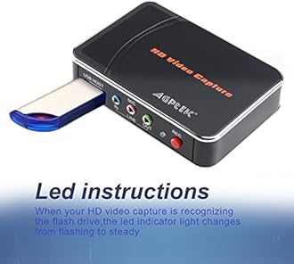 32GB FAT32 Format USB 2.0 Flash Drives, USB Memory Stick for Game Capture Card/Cassette Player/Computer/Laptop/External Data Storage with Indicative Light