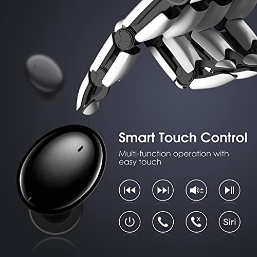 Losei D73 Wireless Earbuds With 4 Mics Clear Call & Wireless Charging Case, Ipx7 Waterproof Bluetooth Headphones & 30Hrs Playtime Headset, In-Ear Stereo Mini Cordless Earphones For Iphone/Android #TOP4