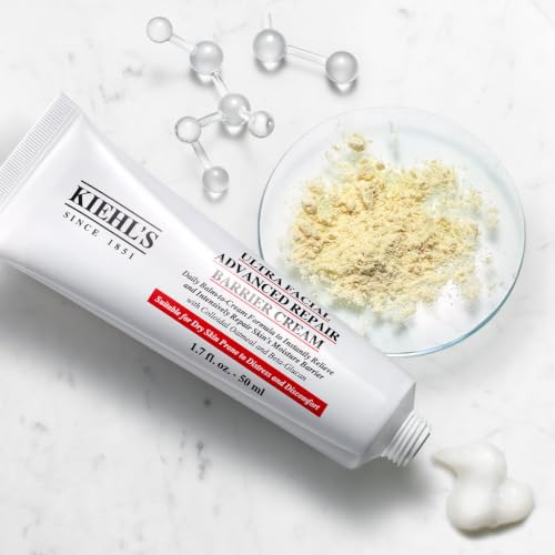 Crema facial Kiehl’s Ultra Facial Advanced Repair Barrier Cream 50 ml contra la piel seca 4