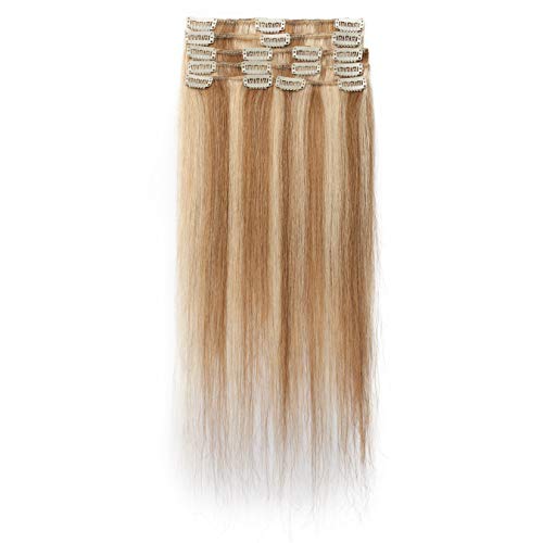 Clip in Human Hair 22 inch 75g #12P613
