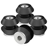 KPALAG 4PCS FICM Mounting Bushing Sets Fuel Injection Control Module Isolator Bushings Inserts Mounting Kit Compatible with Ford 6.0L Powersroke 2003-2004.5 Replace#:ATS604N VT365 VT275