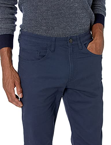 Amazon Essentials Men's Skinny Fit 5-Pocket Comfort Stretch Chino Pants, Navy, 42W x 28L - image 3