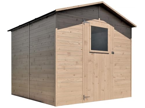 Caseta de jardín de Madera 4,5 m² AUDE - 15 mm