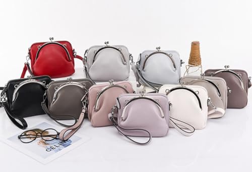 Bolso bandolera de cuero PU para mujer miniatura 7