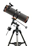 Levenhuk Kelvin Nova PLUS 130/650 Fototeleskop, Profesjonalny Newtonowski Reflektor do Smartfona dla Dorosłych z Montażem Równikowym do Astrofotografii i Obserwacji Głębokiego Nieba