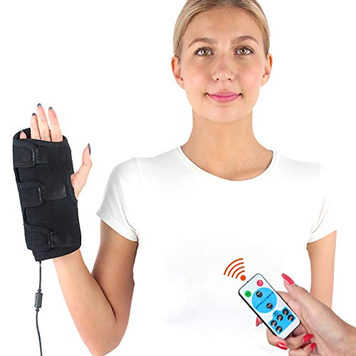 CHEROO Hand and Wrist Heated Wrap W/Remote Control, Auto Shut Off Far Infrared