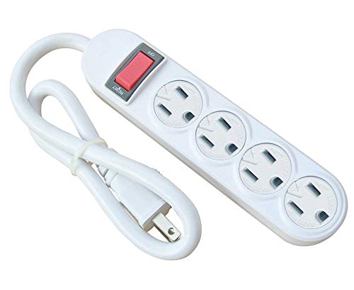 Woods Power Strip With Overload Safety