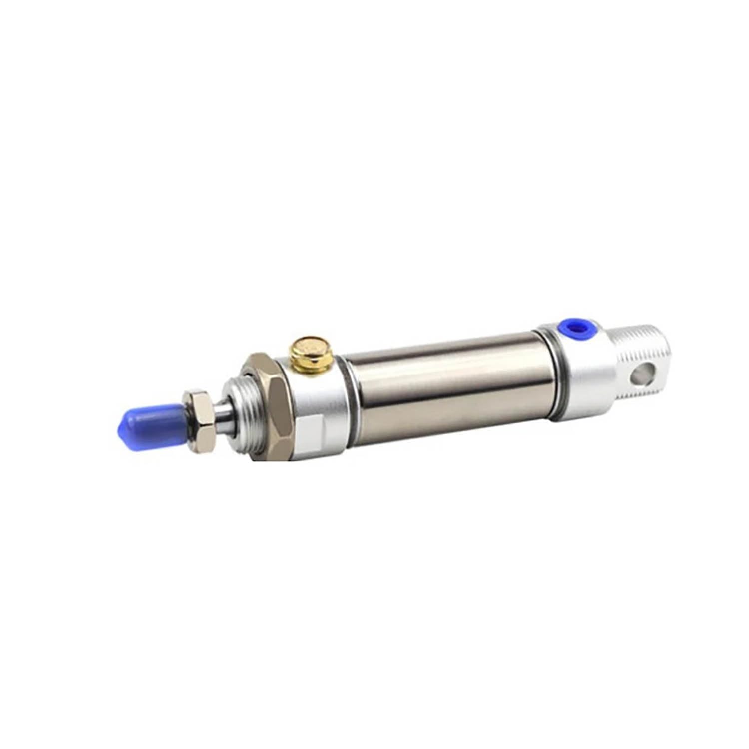 Vérin pneumatique inox simple effet 25mm course 75mm pour automatisme