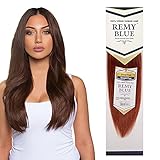 2-Pack Deal ! New Remy Yaky-Remy Blue 100% VIRGIN Human Hair Weave- Shed Free&Tangle Free (#350 12')