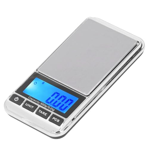 Báscula digital portátil de bolsillo para joyería 500g miniatura 5