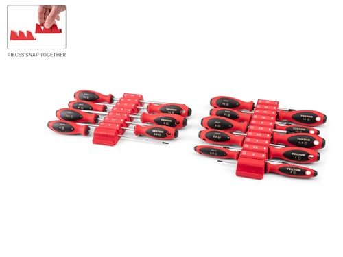 Image of TEKTON Phillips and Slotted Screwdriver Set, 17-Piece | DWZ90127