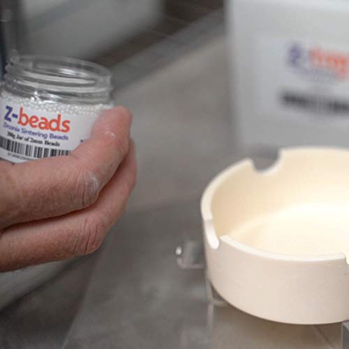 Dental Creations Z-Beads Zirconia Sintering Beads - 200G Jar Of 2Mm Beads #TOP3