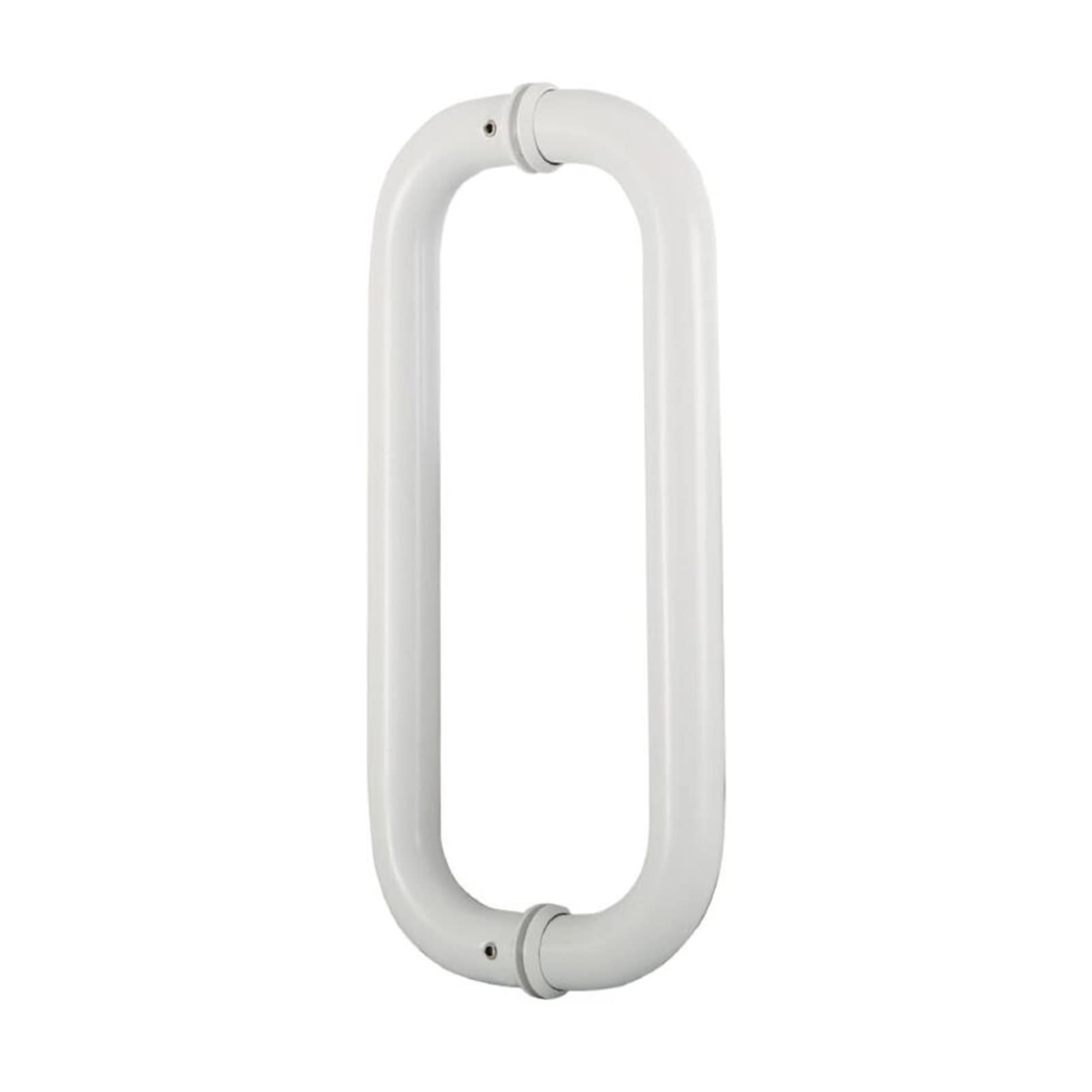 GLJTUO Modern Glass Barn Door Handle Push Pull Bar Set - Sleek Round Design for Indoor Doors, Sliding Barn Door Hardware, Stylish Modern Door Accessories