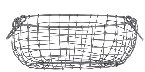 degawo Draht Korb -MITTEL- oval L=33,9 cm Griffe Dekoration Garten...