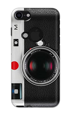 Image of Printed Hard Back Cover Case for Apple iPhone 7 Logo | iPhone 8 Logo Back Cover (Vintage Camera) -1302