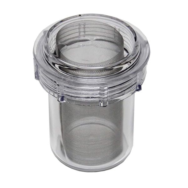 PLASDENT - Disposable Canisters - # DC8-2350 - 8 Pcs/Box - (3.5in W x 4in H)- Finer Mesh Screen- [ Evac-u-Trap Disposable Evacuation Traps ] 001-DC8-2350 Denmed Wholesale