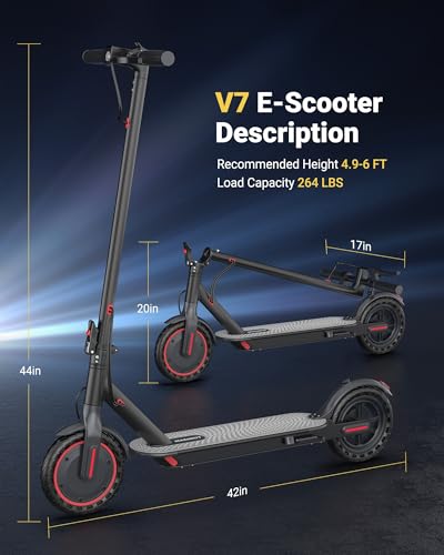 MAXSHOT Electric Scooter for Adults, 8.5/10/14" Tires, 19/22Mph, 350W/500W Motor, 21-28 Miles Range, Folding E-Scooter with Dual Suspension,APP Control