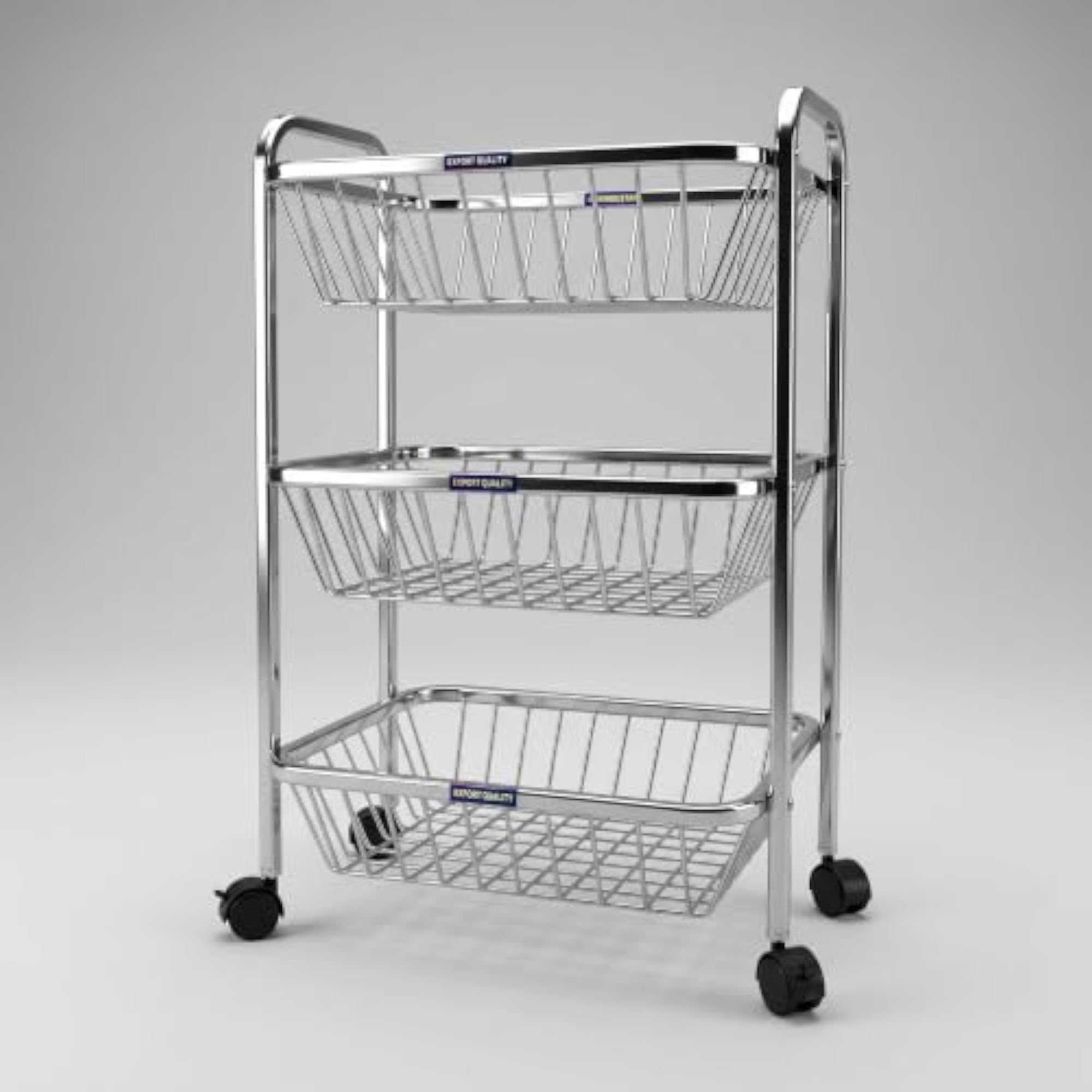 Stainless Steel Fruit & Kitchen Storage Rack