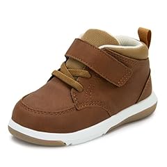 Brown Boys Hight Top Shoes