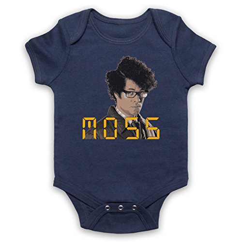 Barboteuse bébé Maurice Moss Ayoade de style humour TV en coton souple