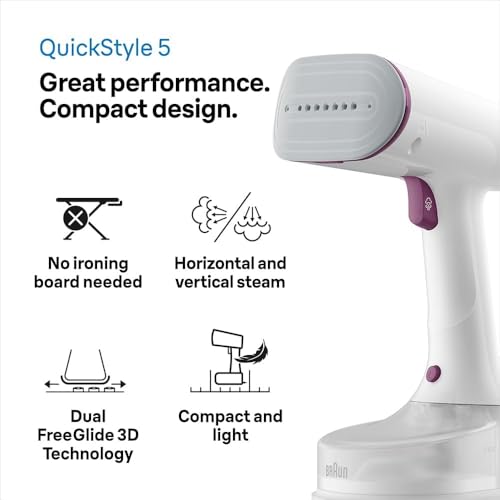 Défroisseur vertical Braun QuickStyle 5 GS5011PU vapeur 1200W - 8