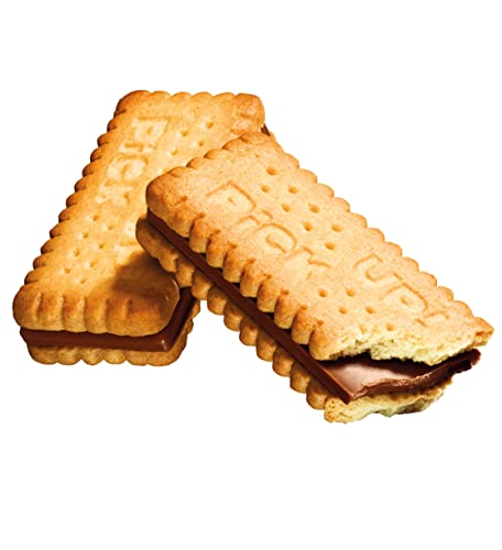 PiCK UP! minis Original (1 x 1.06 kg), Mini-Keksriegel mit knackiger Milchschokoladentafel zwischen zwei Keksen, ein Snack zum Teilen, 100 Portionspackungen